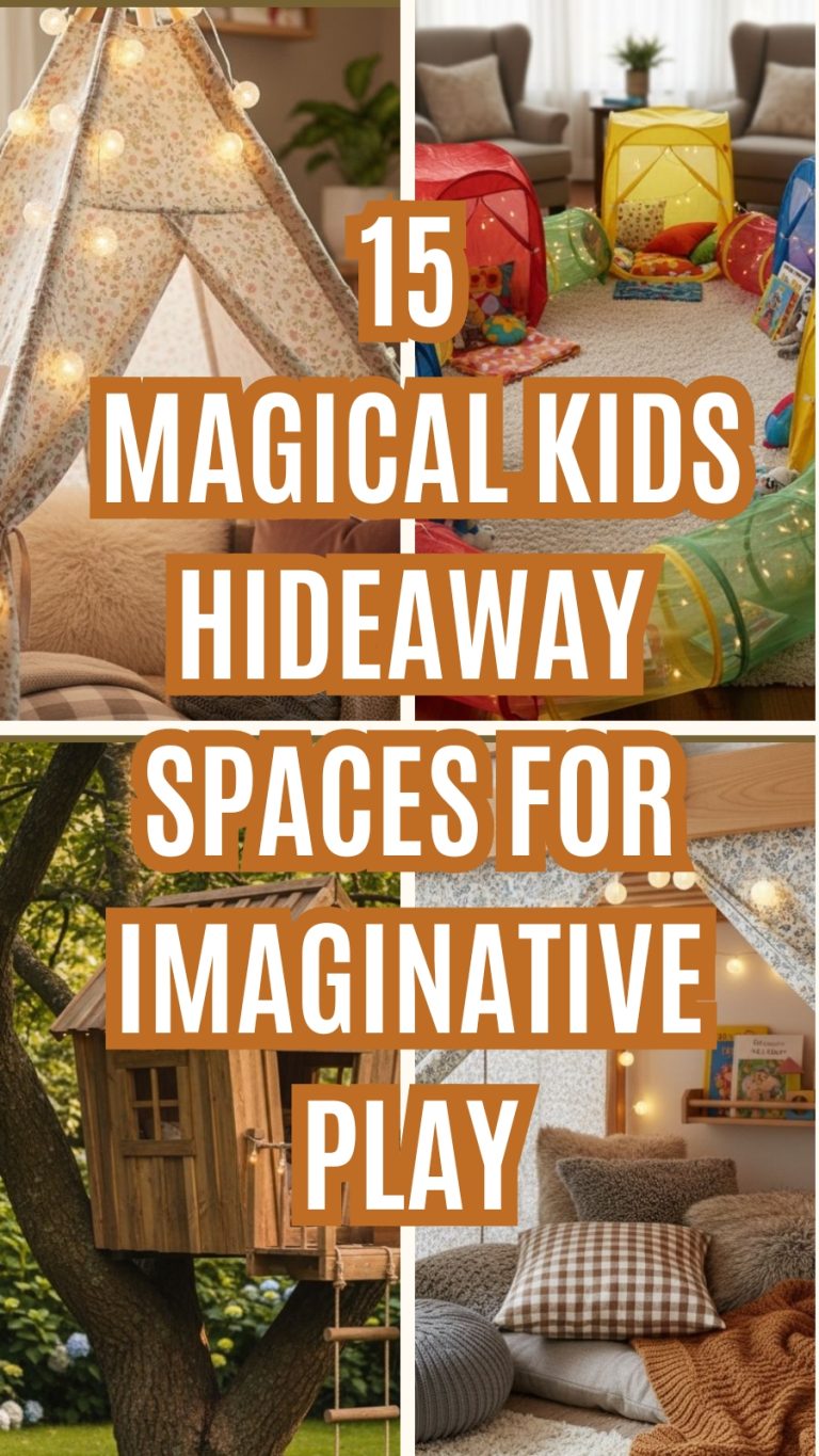 15 Magical Kids Hideaway Spaces for Imaginative Play