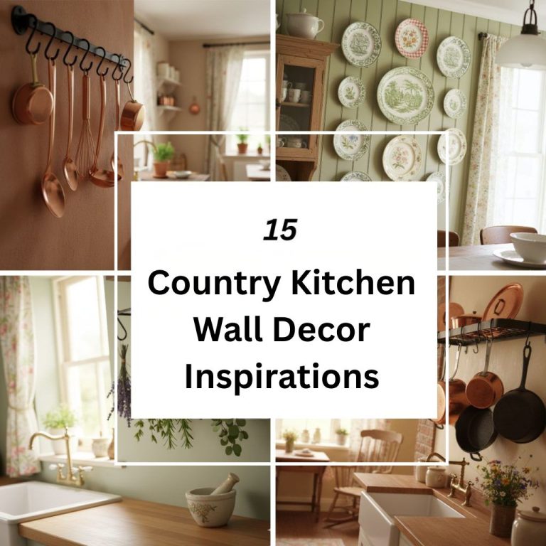 15 Country Kitchen Wall Decor Inspirations