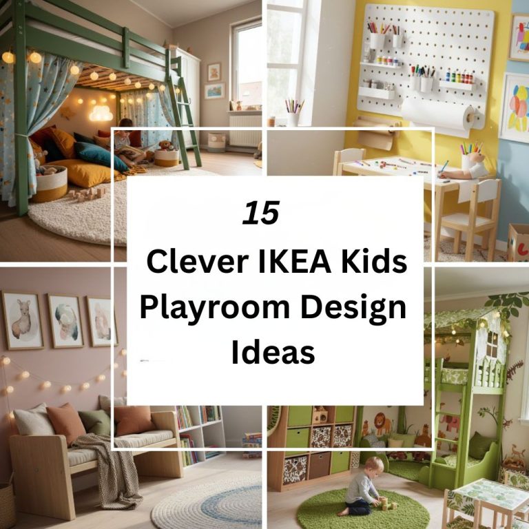 15 Clever IKEA Kids Playroom Design Ideas
