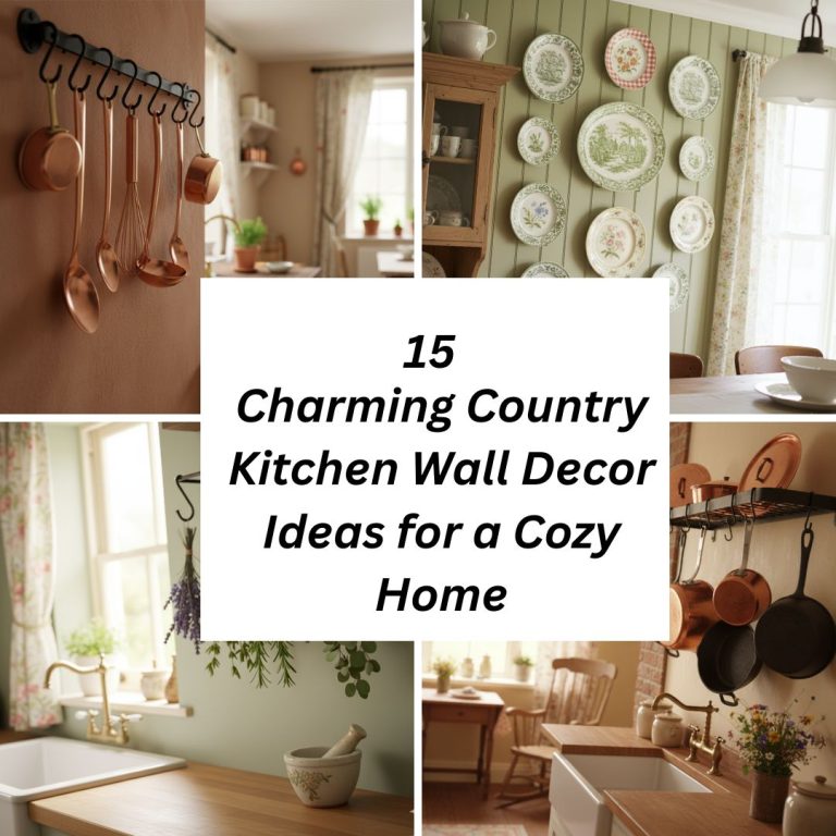 15 Country Kitchen Wall Decor Inspirations