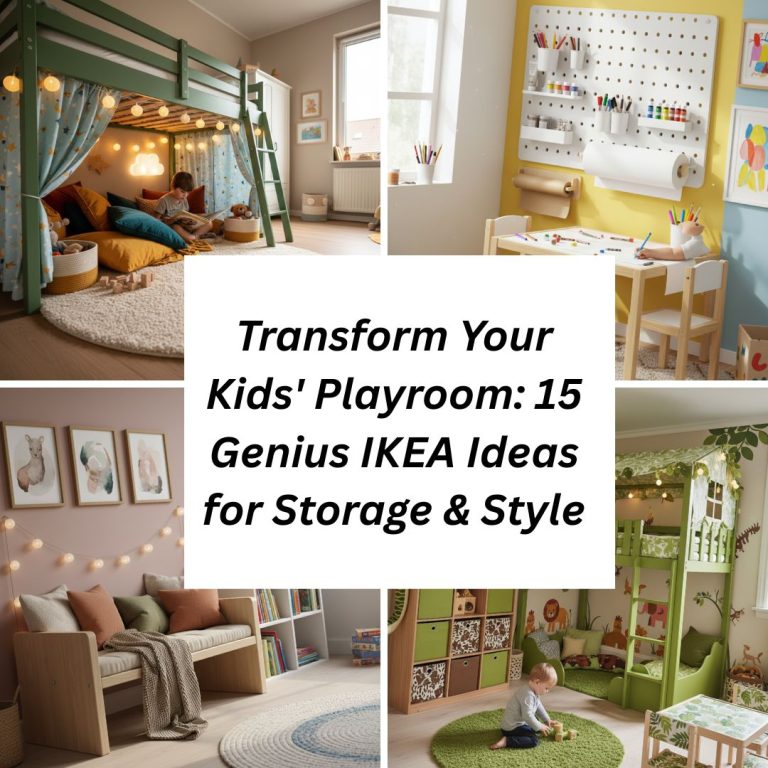 15 Clever IKEA Kids Playroom Design Ideas