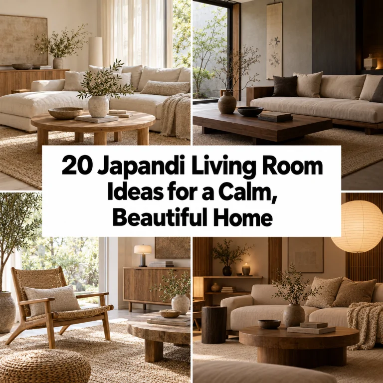 20 Japandi Living Room Ideas for a Calm, Beautiful Home
